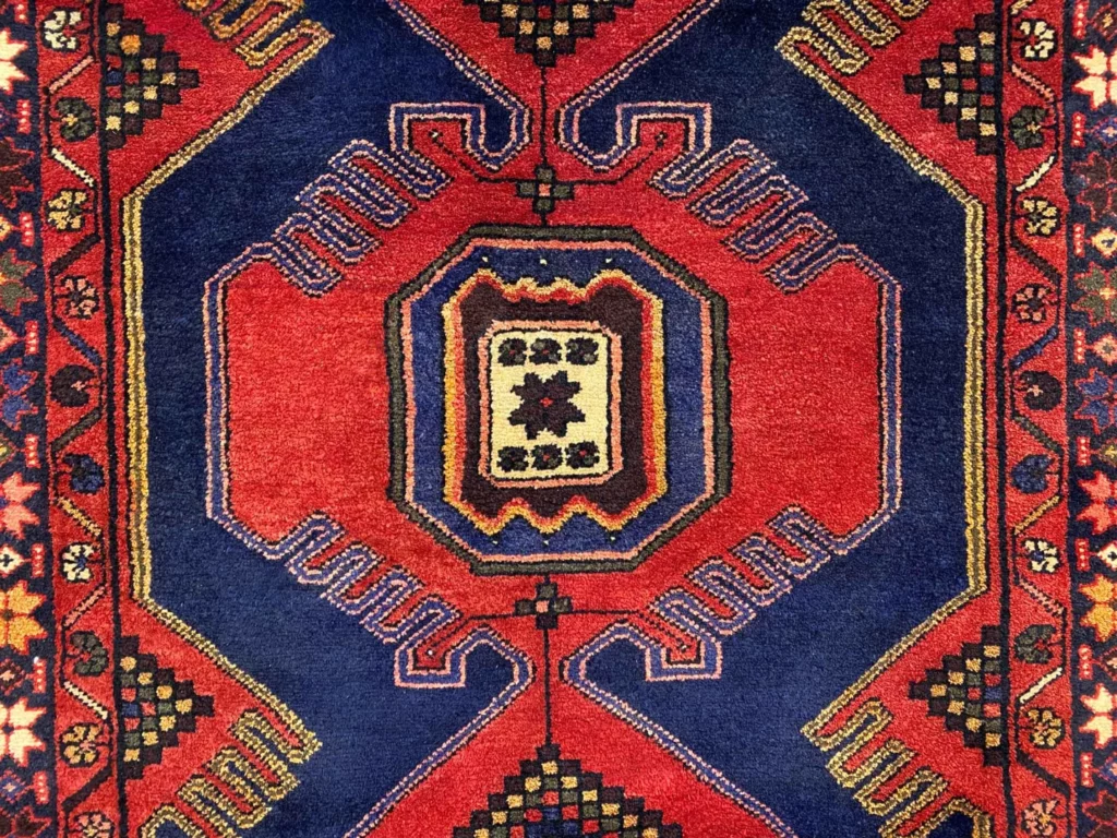 Perserteppich Hamadan 153 x 110 cm Wolle handgeknüpft