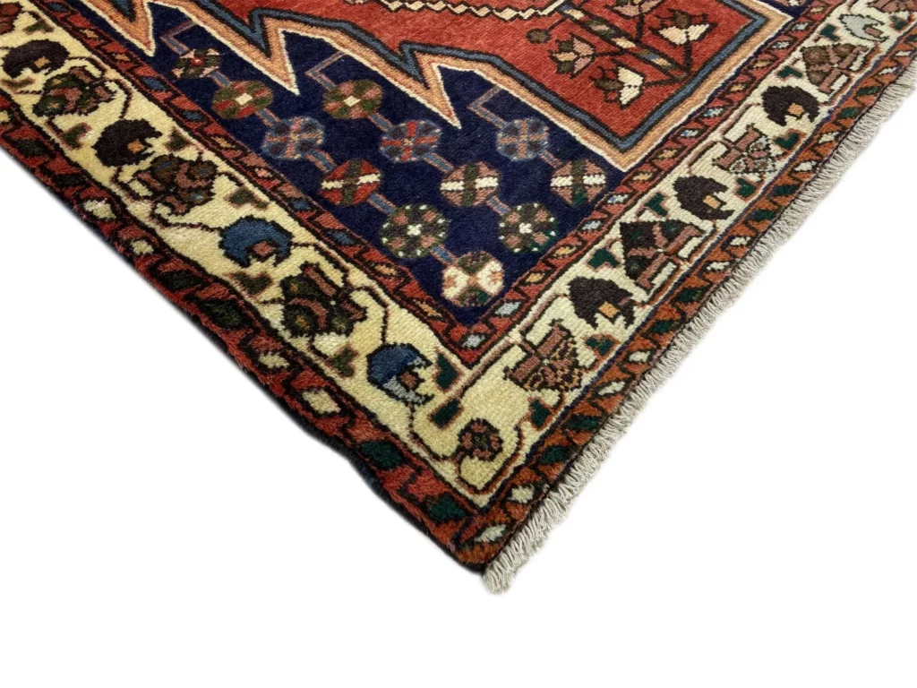 Perserteppich Hamadan 154 x 113 cm Wolle handgeknüpft