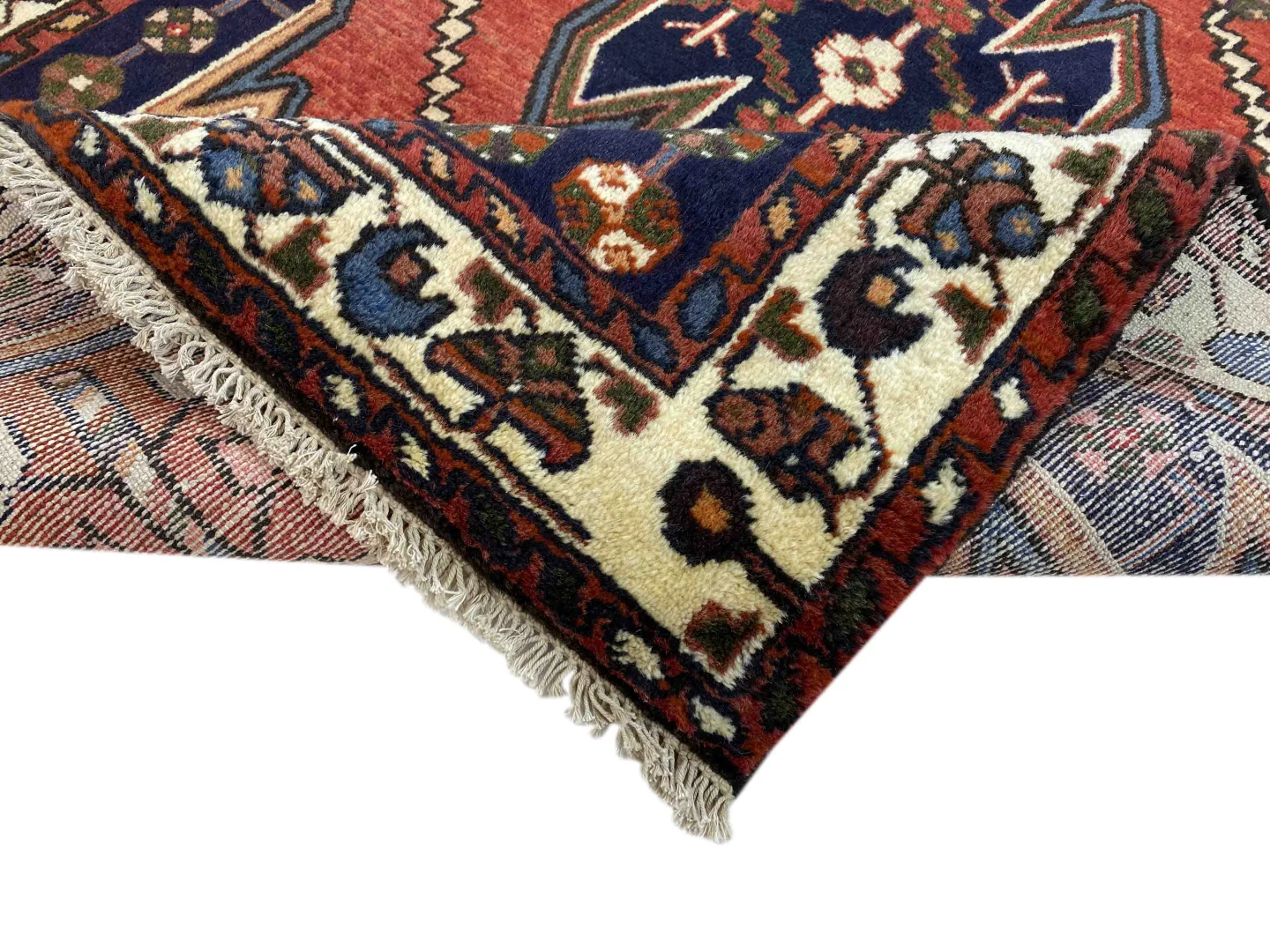 Perserteppich Hamadan 154 x 113 cm Wolle handgeknüpft