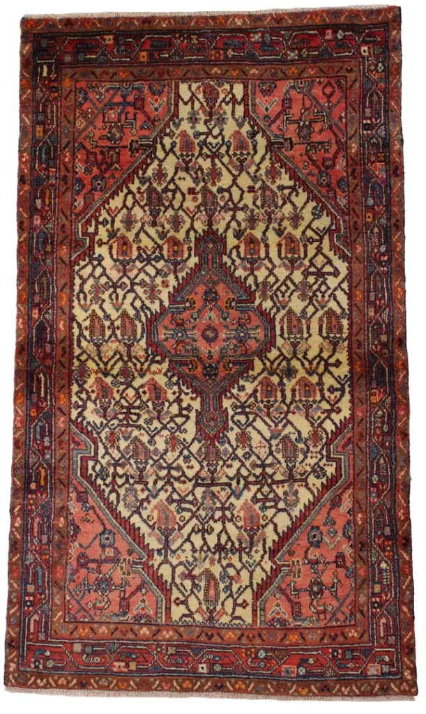 Perserteppich Hamadan 187 x 109 cm Wolle handgeknüpft