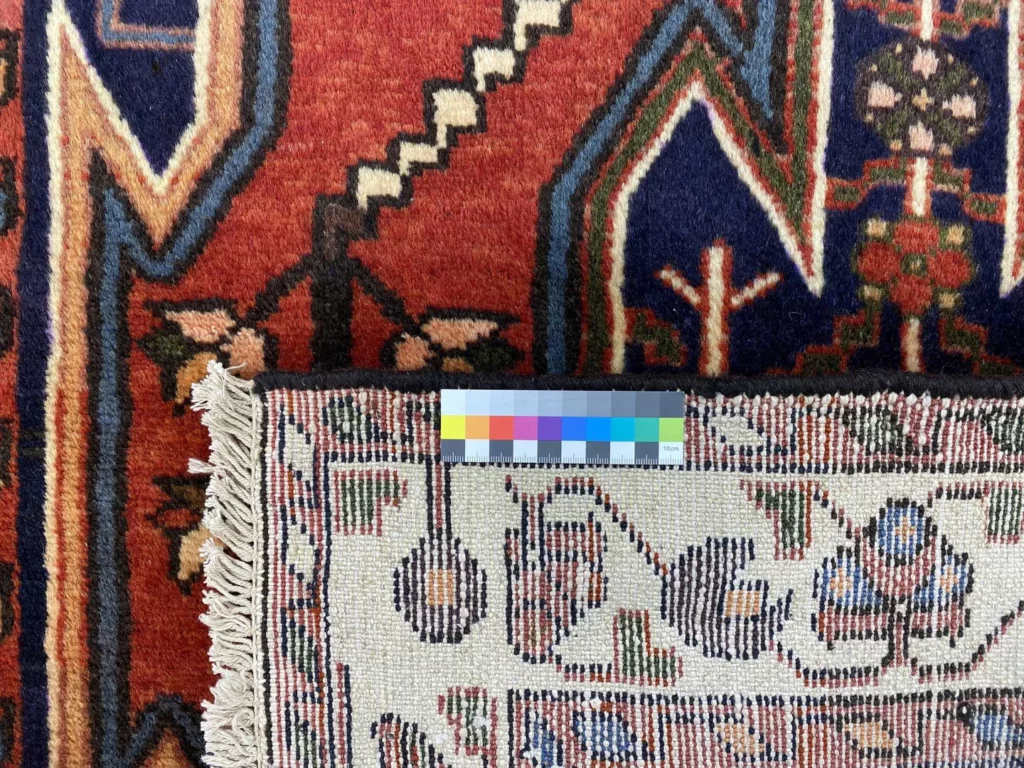 Perserteppich Hamadan 154 x 113 cm Wolle handgeknüpft