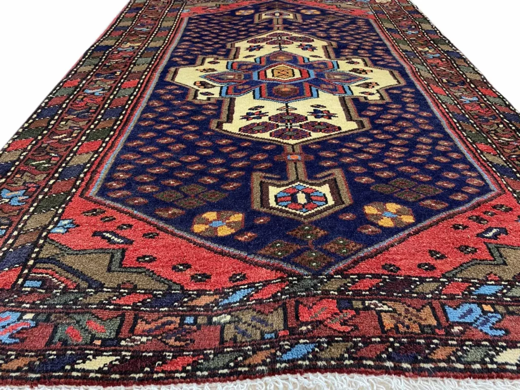 Perserteppich Hamadan 155 x 105 cm Wolle handgeknüpft