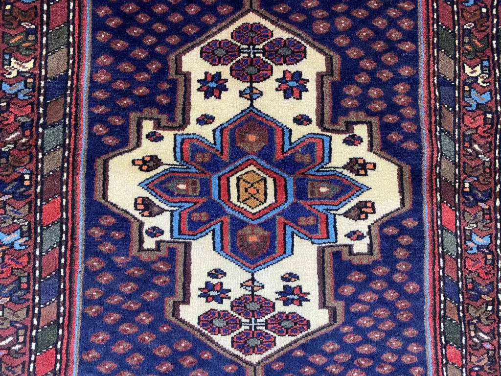 Perserteppich Hamadan 155 x 105 cm Wolle handgeknüpft