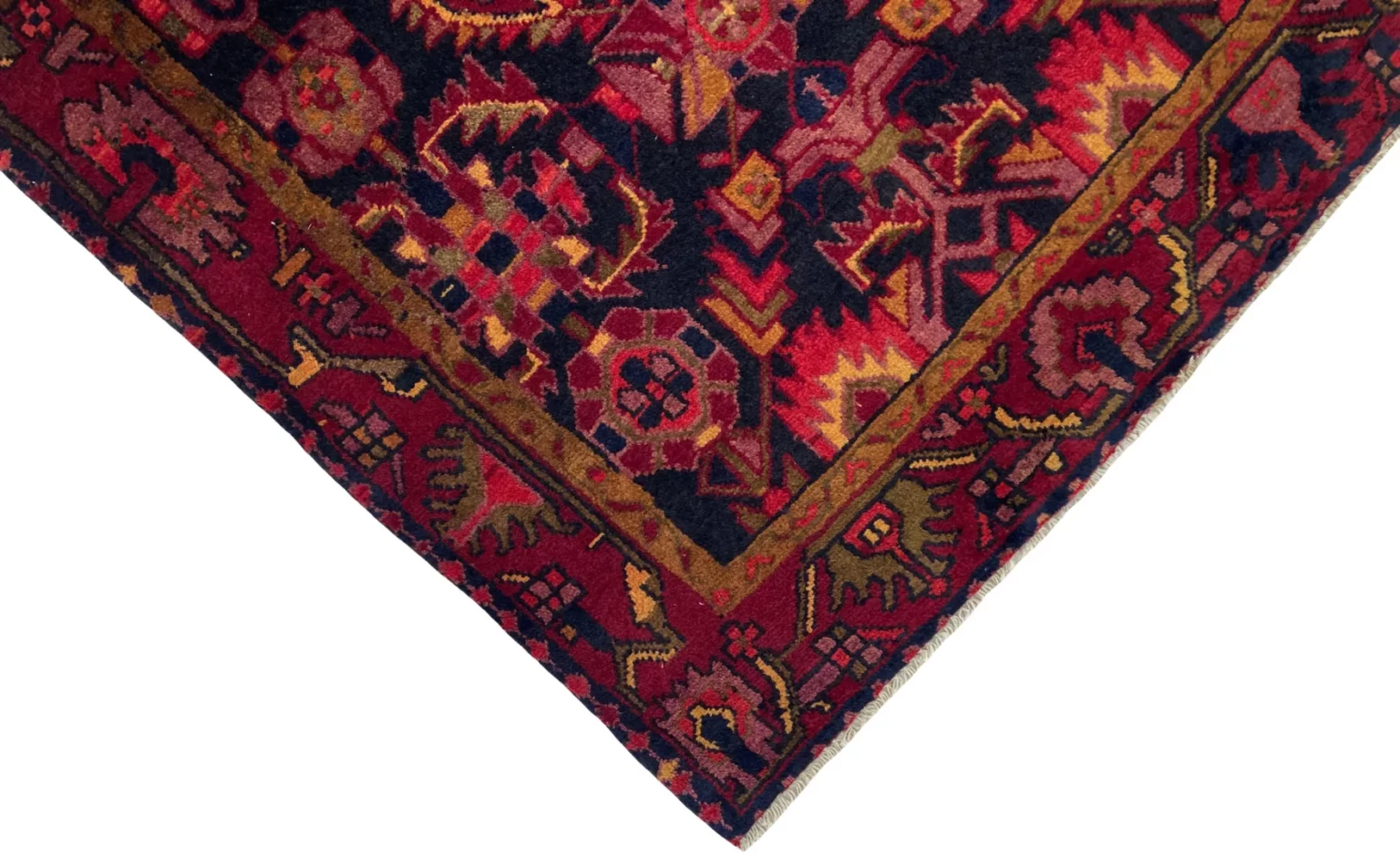 Perserteppich Hamadan 156 x 105 cm Wolle handgeknüpft