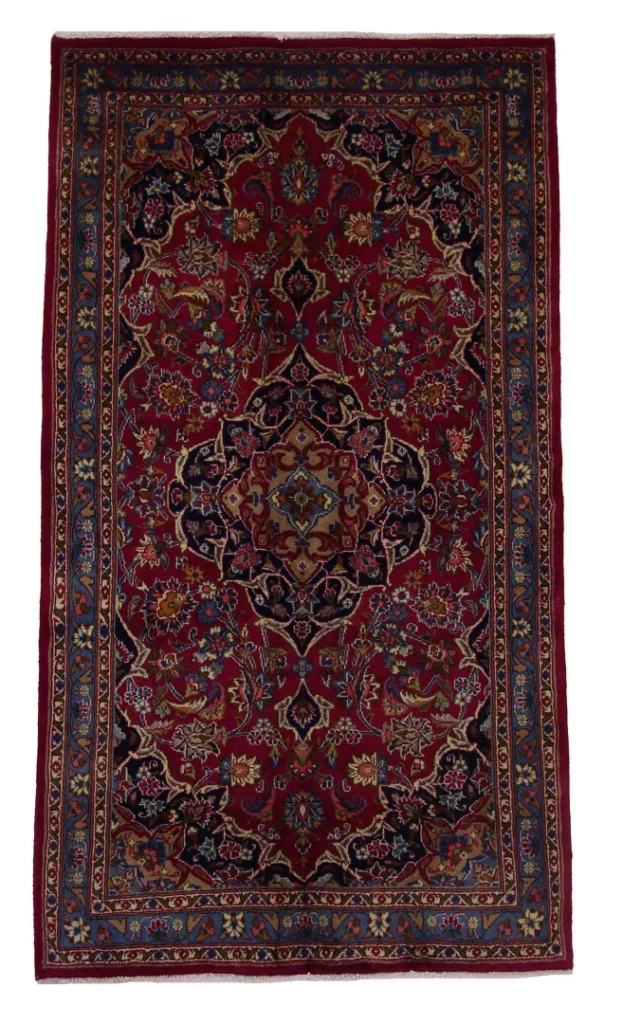 Perserteppich Hamadan 192 x 107 cm Wolle handgeknüpft