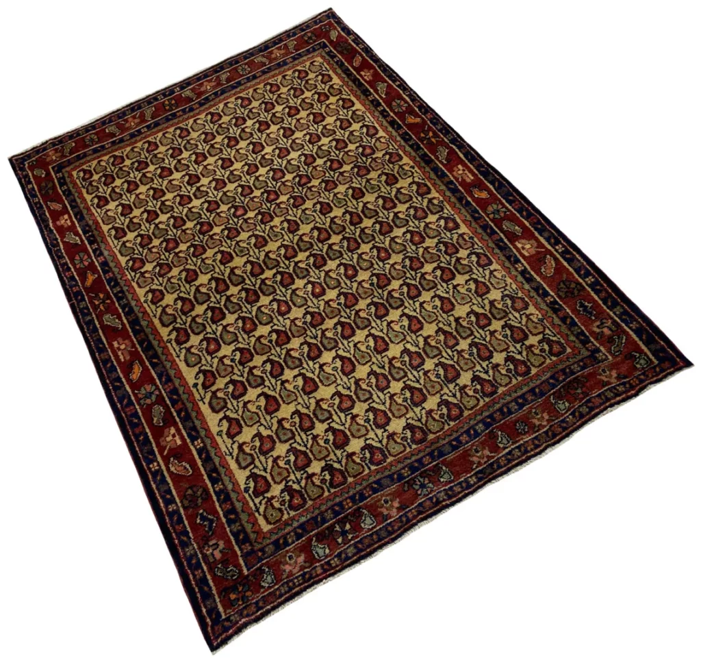 hamadan-teppich-156-x-110-cm-100000-knoten-handgeknupft-fur-teppiche-2 Perserteppich Hamadan 156 x 110 cm Wolle handgeknüpft