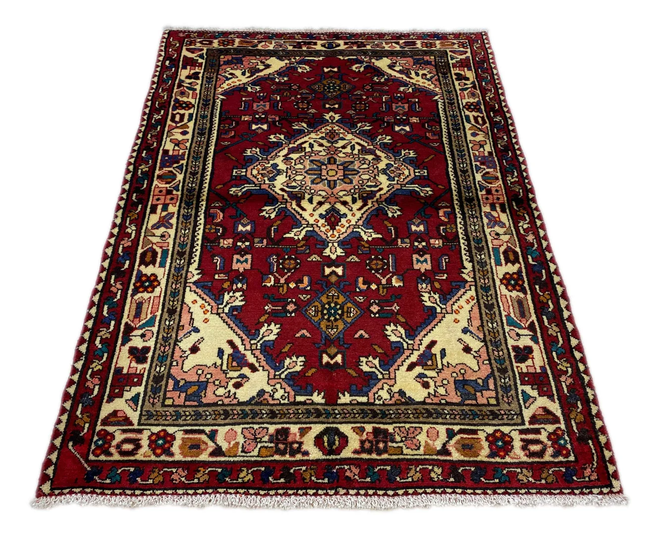 hamadan-orientteppich-157x110-cm-handgeknupft-fur-teppiche-1 Perserteppich Hamadan 157 x 110 cm Wolle handgeknüpft