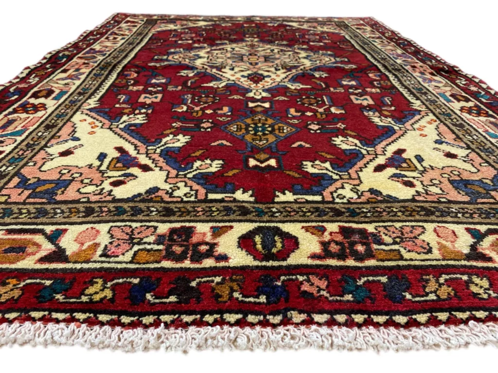 hamadan-orientteppich-157x110-cm-handgeknupft-fur-teppiche-4 Perserteppich Hamadan 157 x 110 cm Wolle handgeknüpft