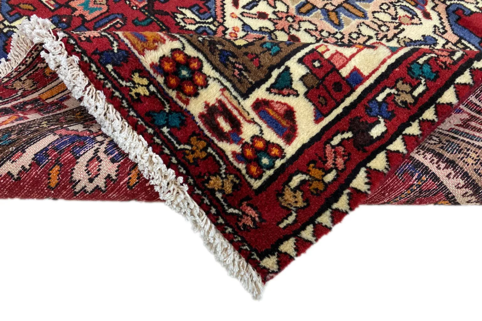 hamadan-orientteppich-157x110-cm-handgeknupft-fur-teppiche-5 Perserteppich Hamadan 157 x 110 cm Wolle handgeknüpft