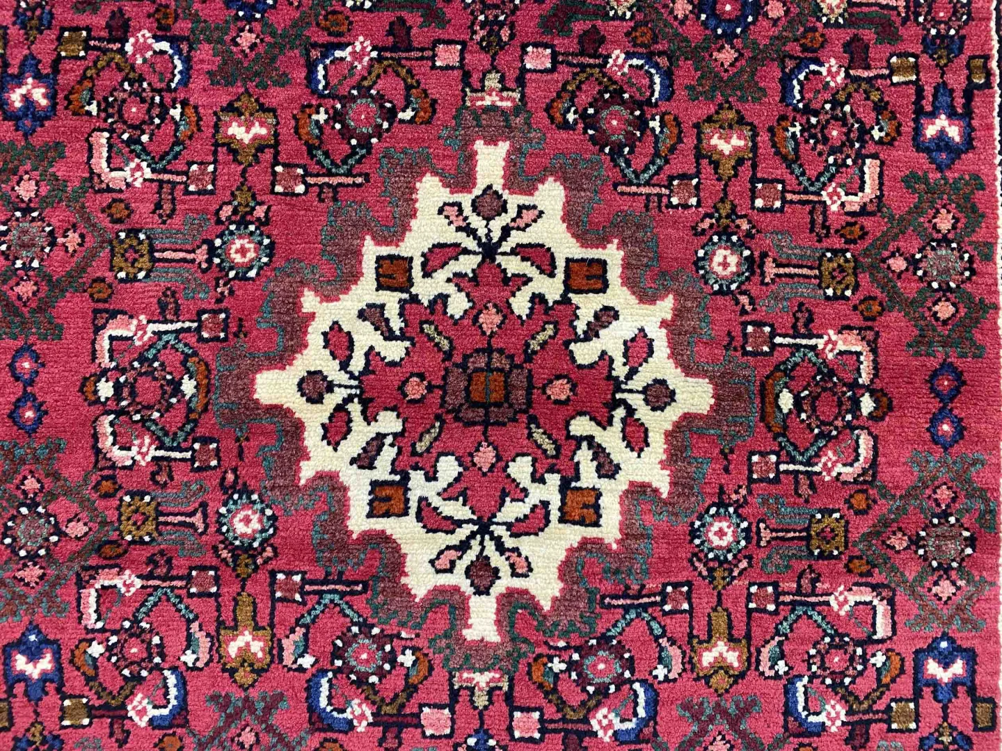 Perserteppich Hamadan 157 x 114 cm Wolle handgeknüpft