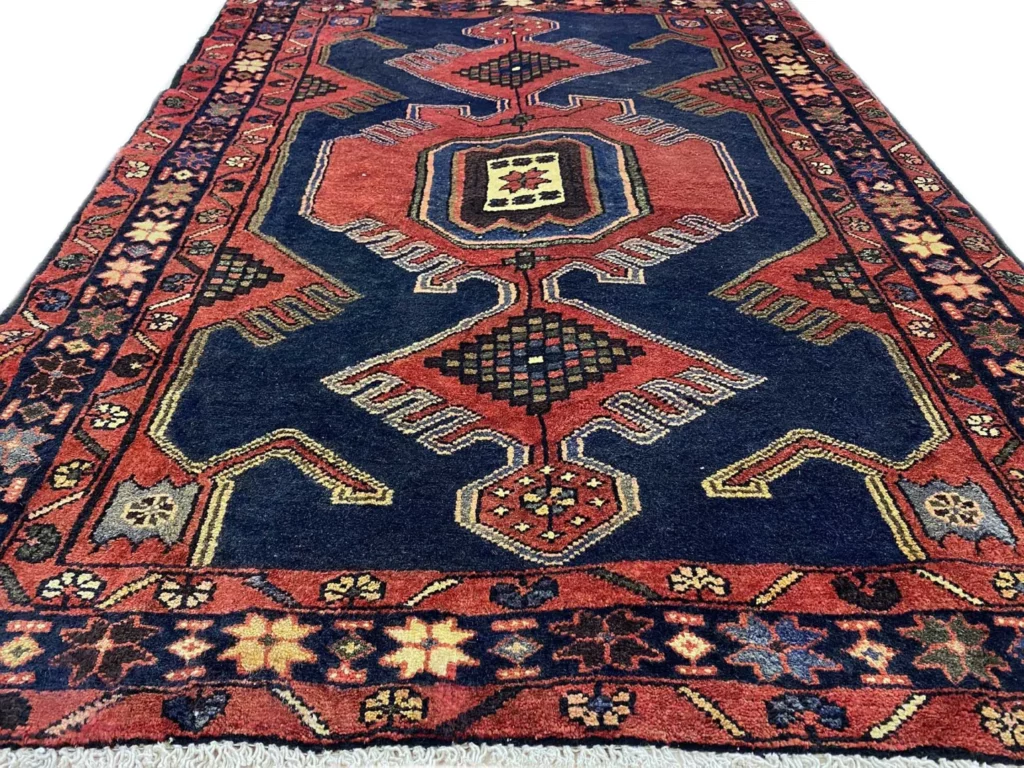 Perserteppich Hamadan 157x115 cm Wolle handgeknüpft