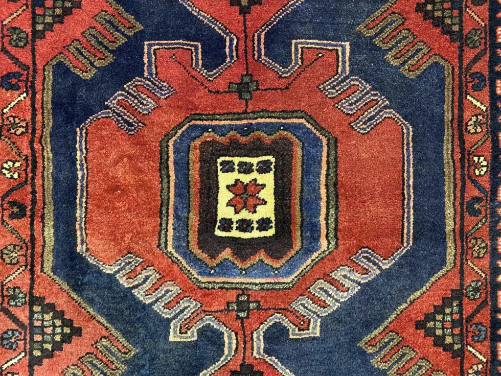 Perserteppich Hamadan 157x115 cm Wolle handgeknüpft