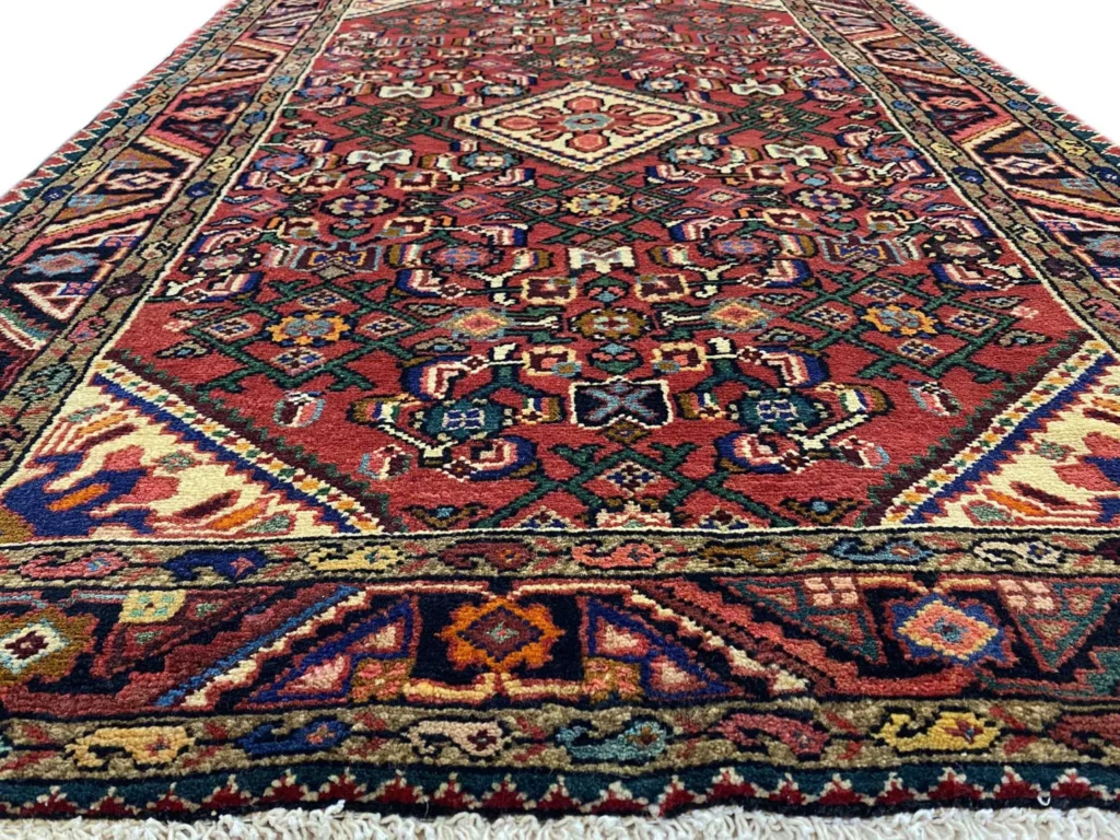 Perserteppich Hamadan 160 x 100 cm Wolle handgeknüpft