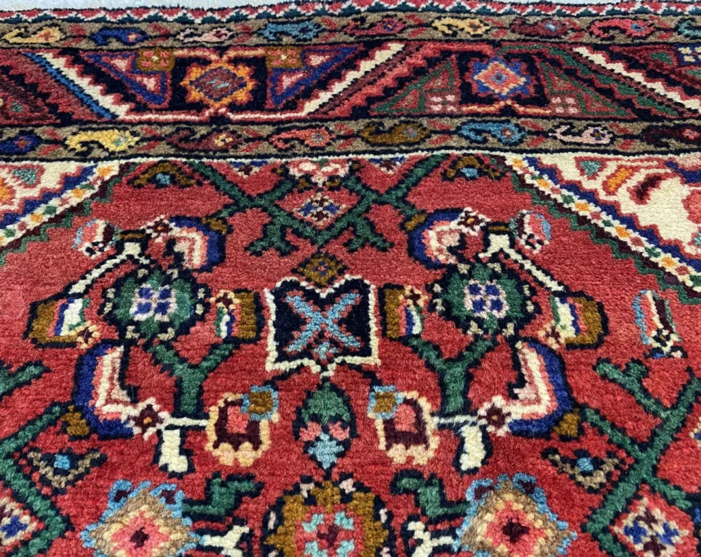 Perserteppich Hamadan 160 x 100 cm Wolle handgeknüpft