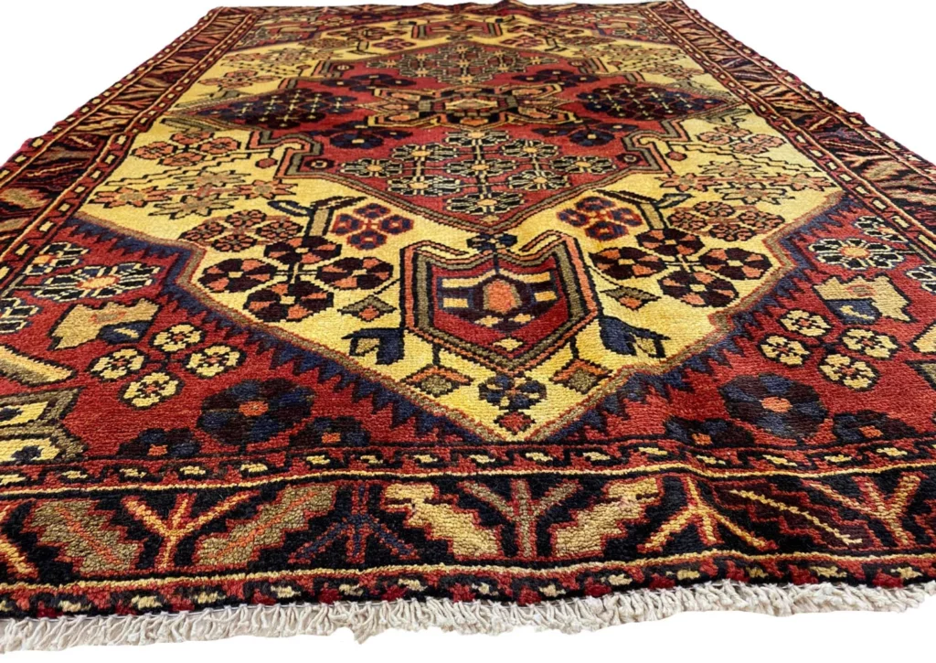 Perserteppich Hamadan 160 x 105 cm Wolle handgeknüpft