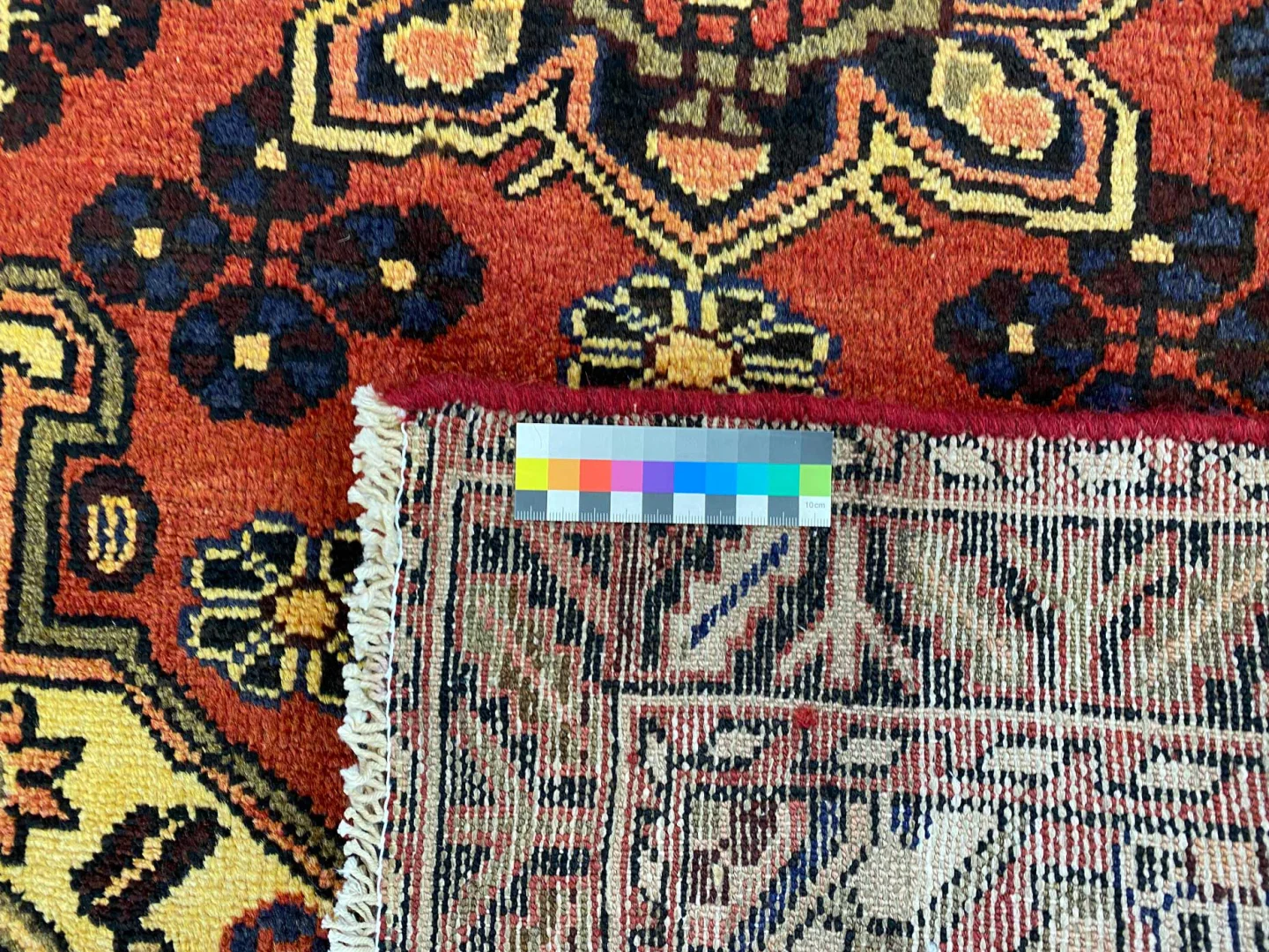 Perserteppich Hamadan 160 x 105 cm Wolle handgeknüpft
