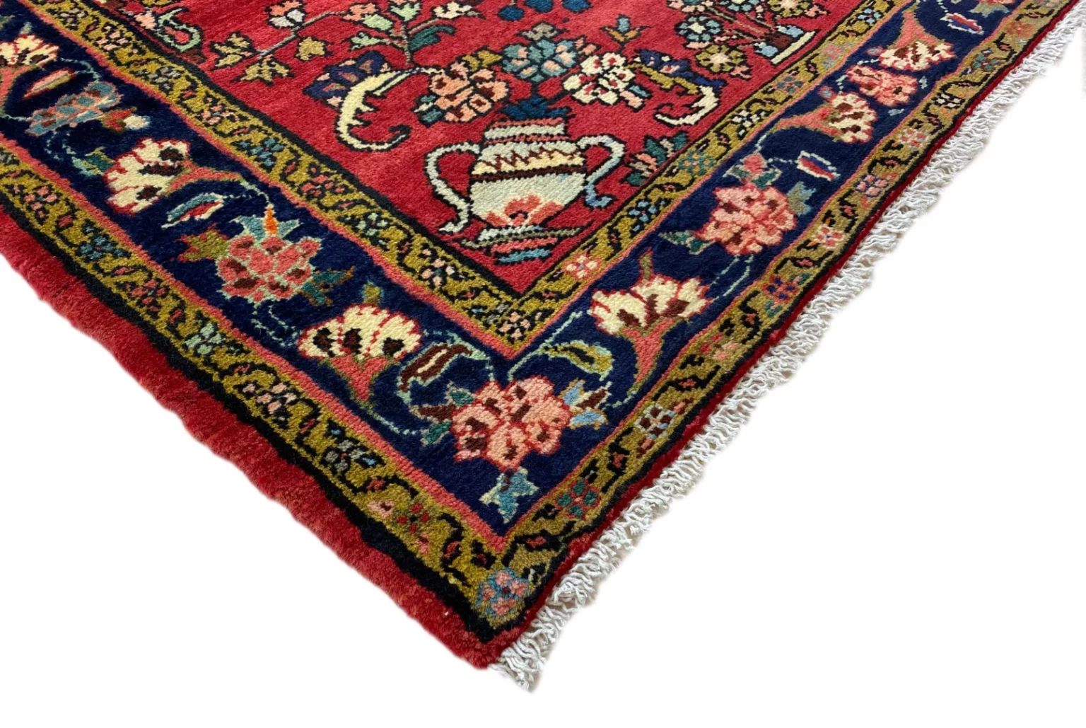 Perserteppich Hamadan 160 x 108 cm Wolle handgeknüpft