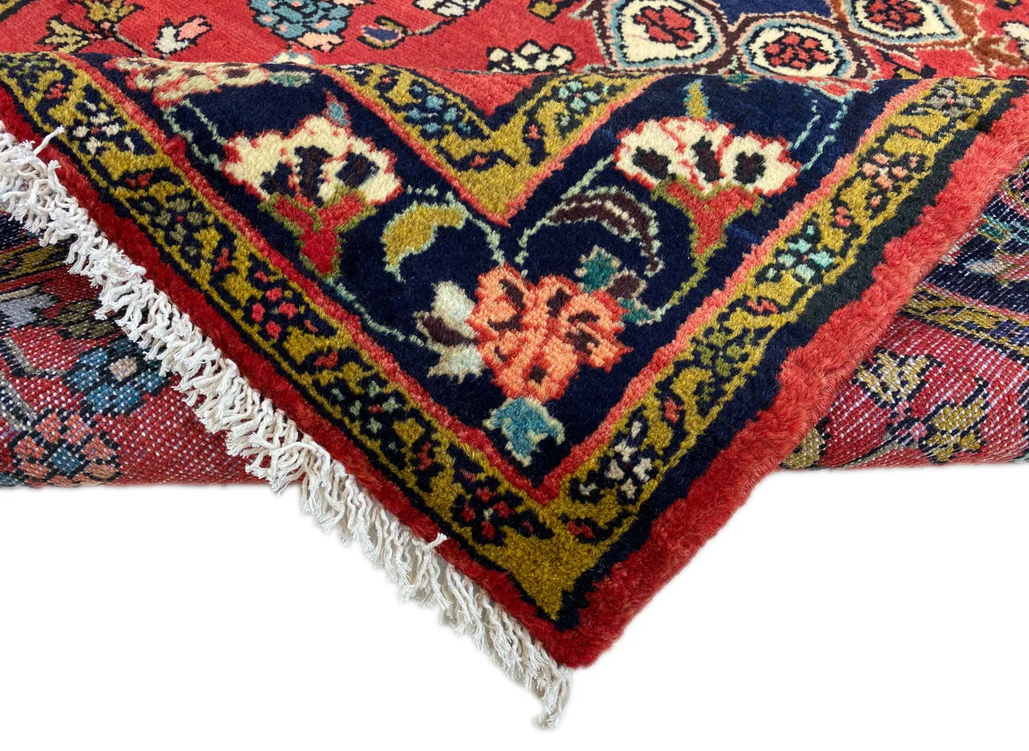 Perserteppich Hamadan 160 x 108 cm Wolle handgeknüpft