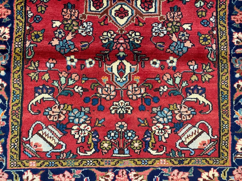 Perserteppich Hamadan 160 x 108 cm Wolle handgeknüpft