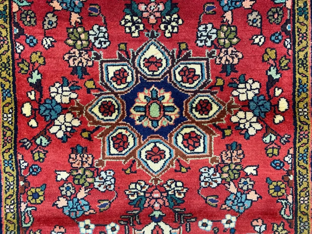 Perserteppich Hamadan 160 x 108 cm Wolle handgeknüpft