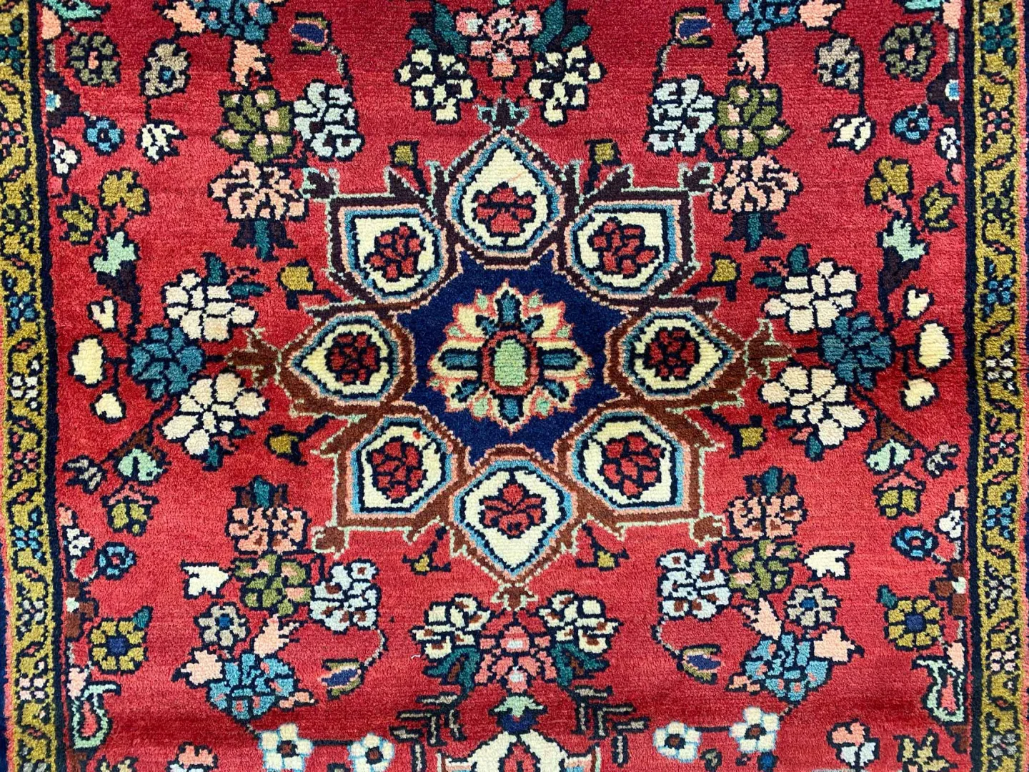 Perserteppich Hamadan 160 x 108 cm Wolle handgeknüpft