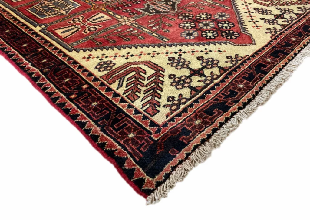 Perserteppich Hamadan 160 x 107 cm Wolle handgeknüpft