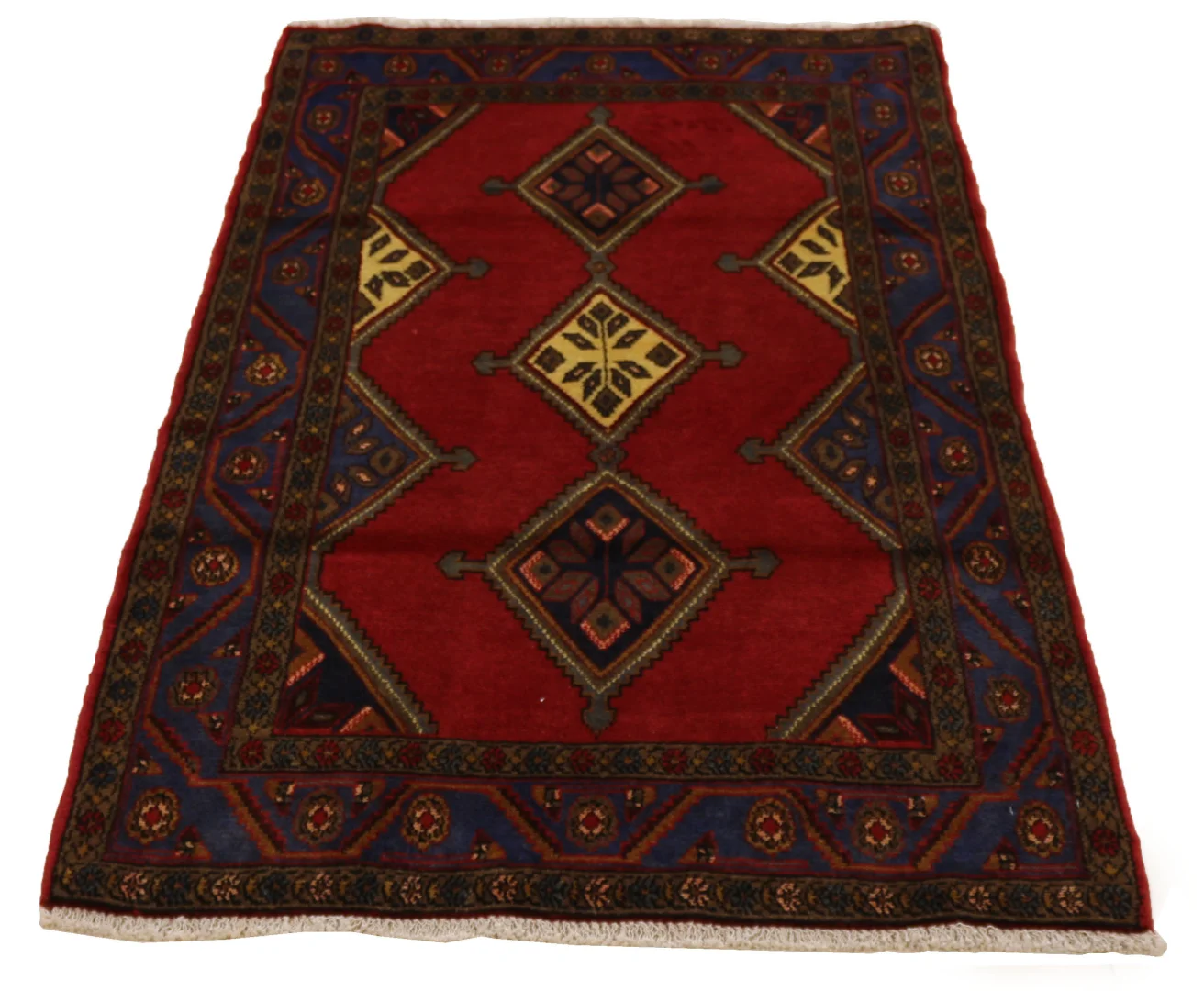 Perserteppich Hamadan 161 x 96 cm Wolle handgeknüpft