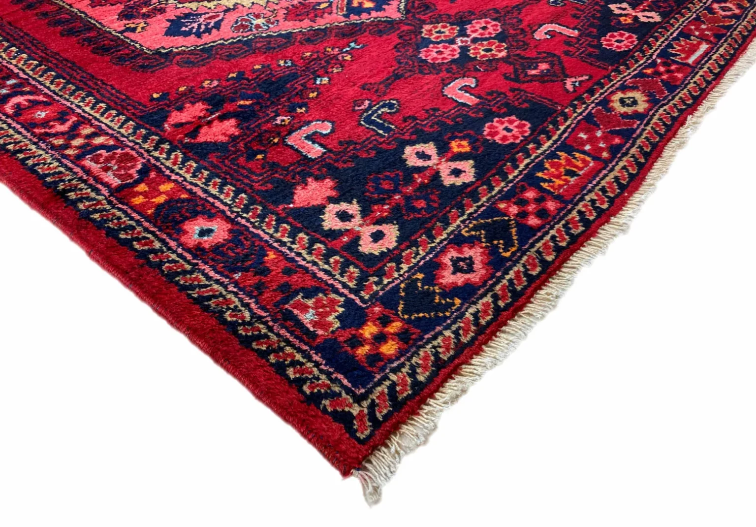 Perserteppich Hamadan 160 x 112 cm Wolle handgeknüpft
