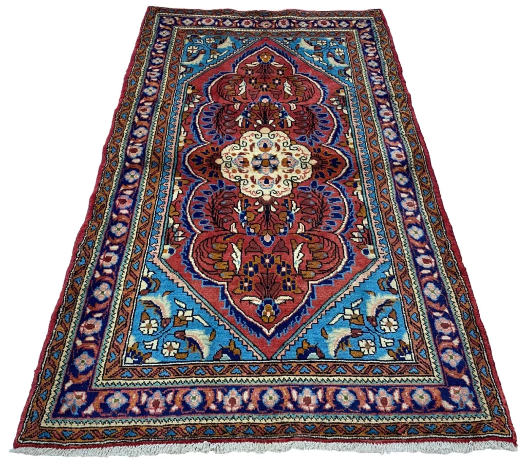 Perserteppich Hamadan 162 x 96 cm Wolle handgeknüpft