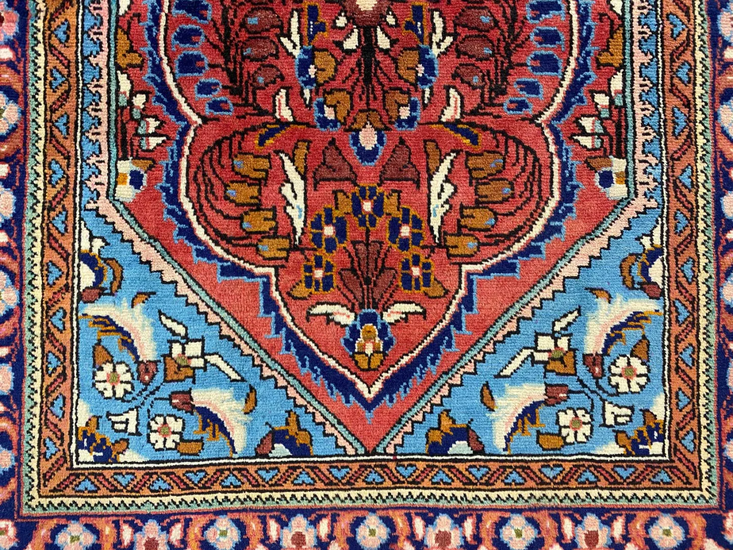 Perserteppich Hamadan 162 x 96 cm Wolle handgeknüpft