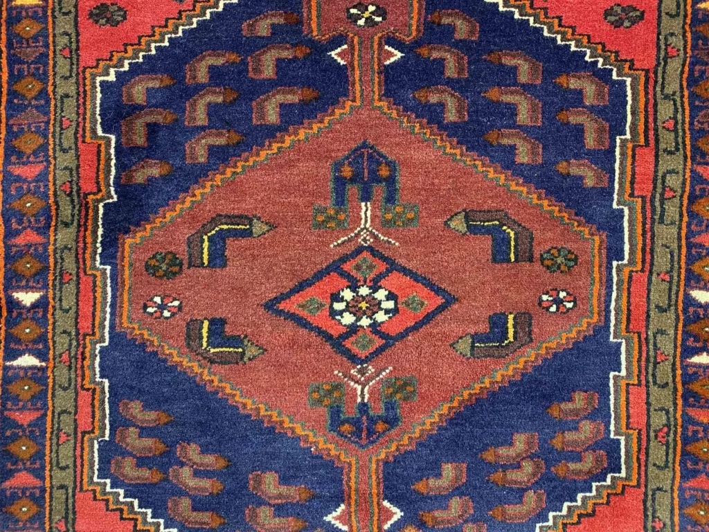 Perserteppich Hamadan 166 x 104 cm Wolle handgeknüpft
