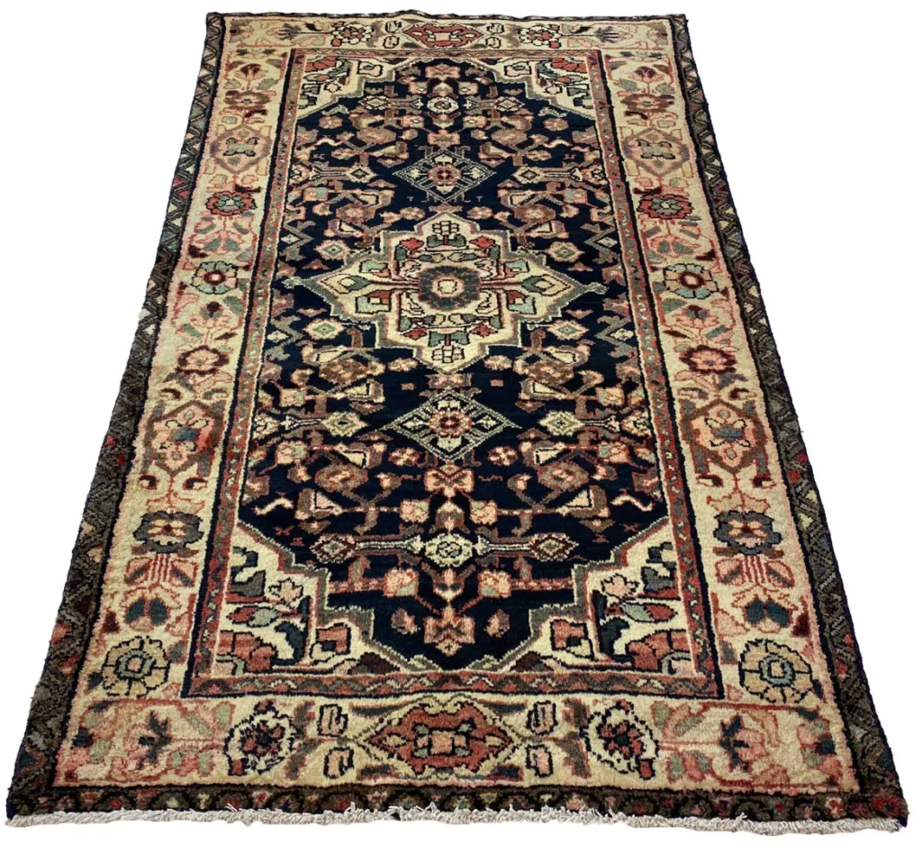 Orientteppich Hamadan 166 x 98 cm Wolle handgeknüpft