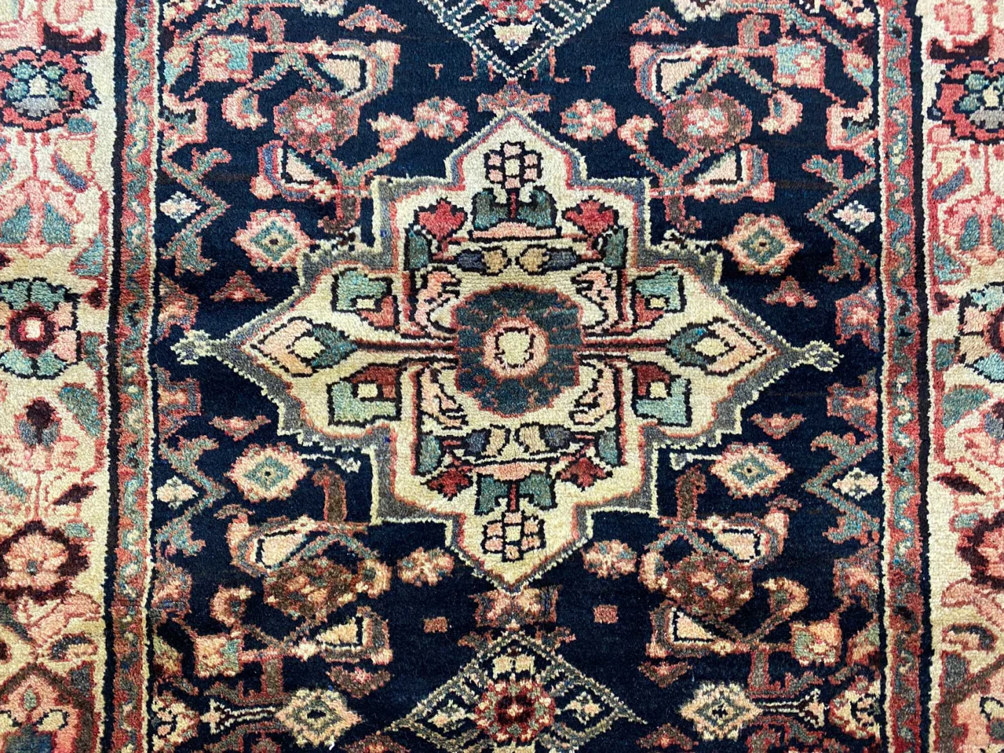 Orientteppich Hamadan 166 x 98 cm Wolle handgeknüpft