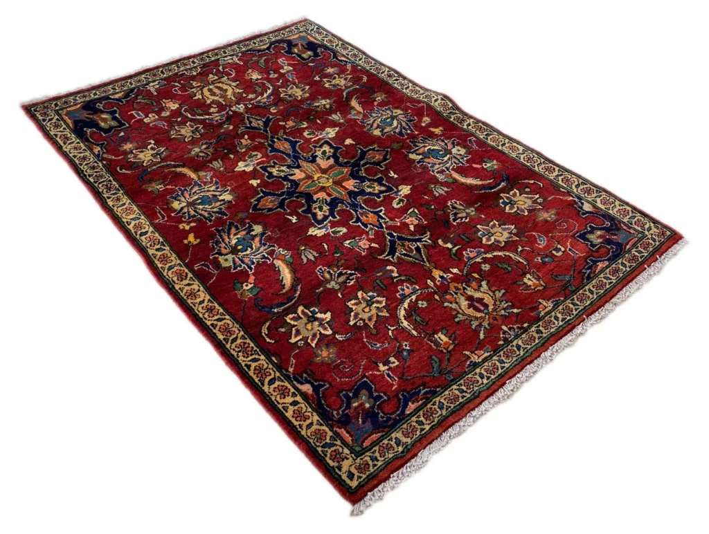 Perserteppich Hamadan 167 x 115 cm Wolle handgeknüpft