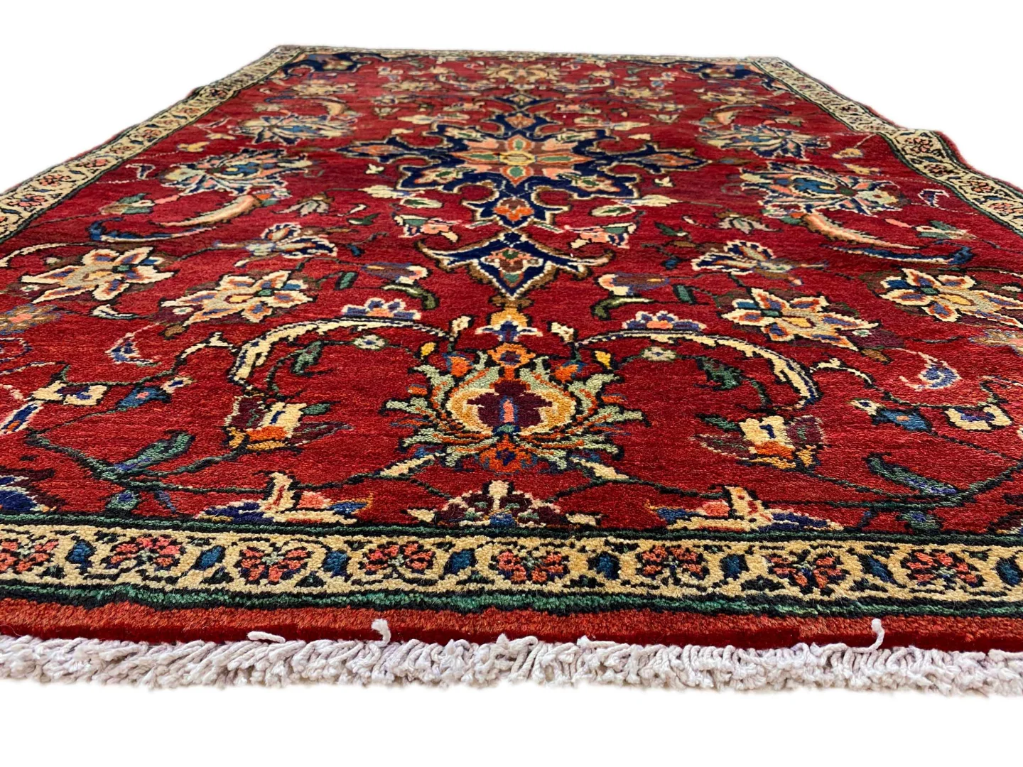 Perserteppich Hamadan 167 x 115 cm Wolle handgeknüpft