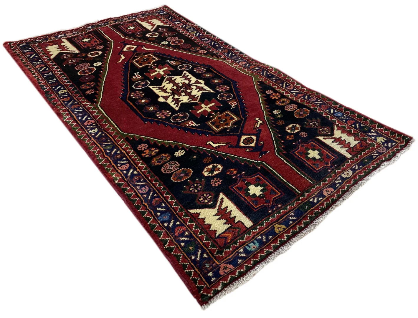 Perserteppich Hamadan 173 x 102 cm Wolle handgeknüpft