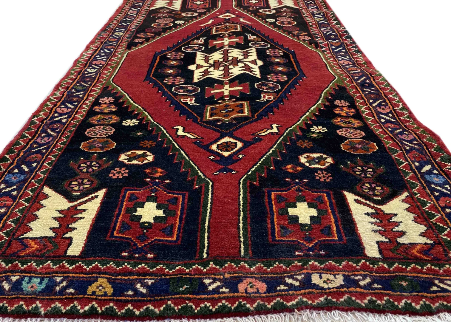 Perserteppich Hamadan 173 x 102 cm Wolle handgeknüpft