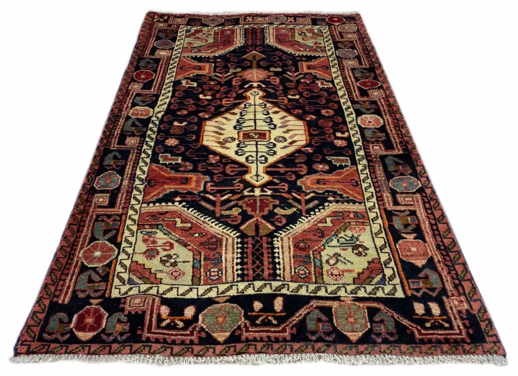 Perserteppich Hamadan 174 x 107 cm Wolle handgeknüpft