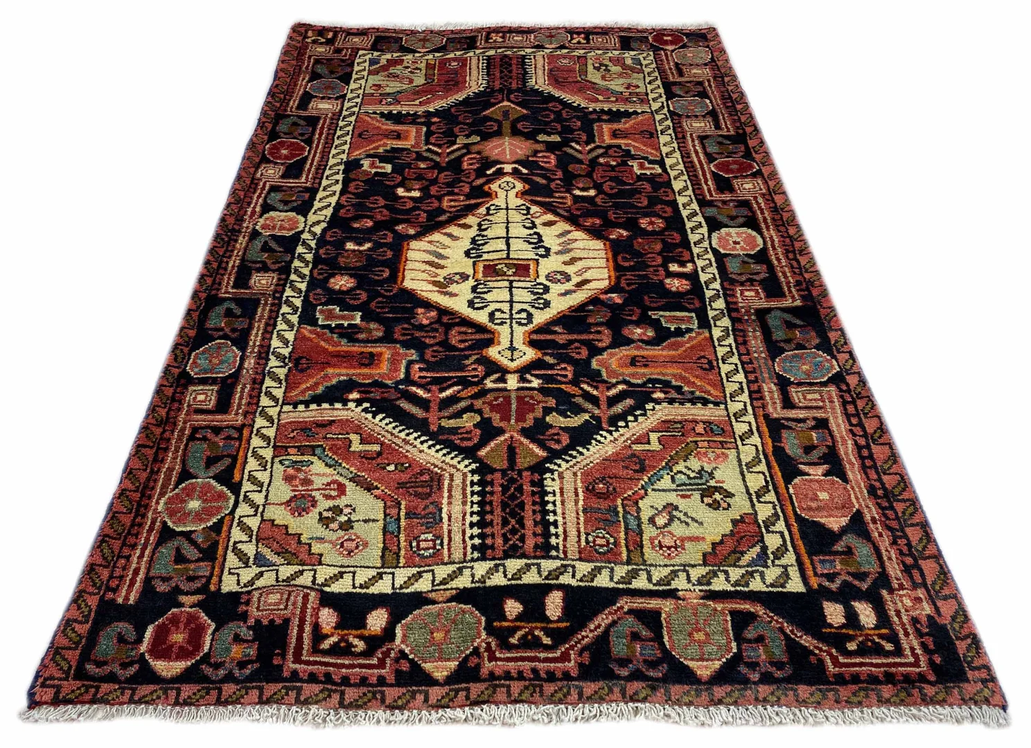 Perserteppich Hamadan 174 x 107 cm Wolle handgeknüpft