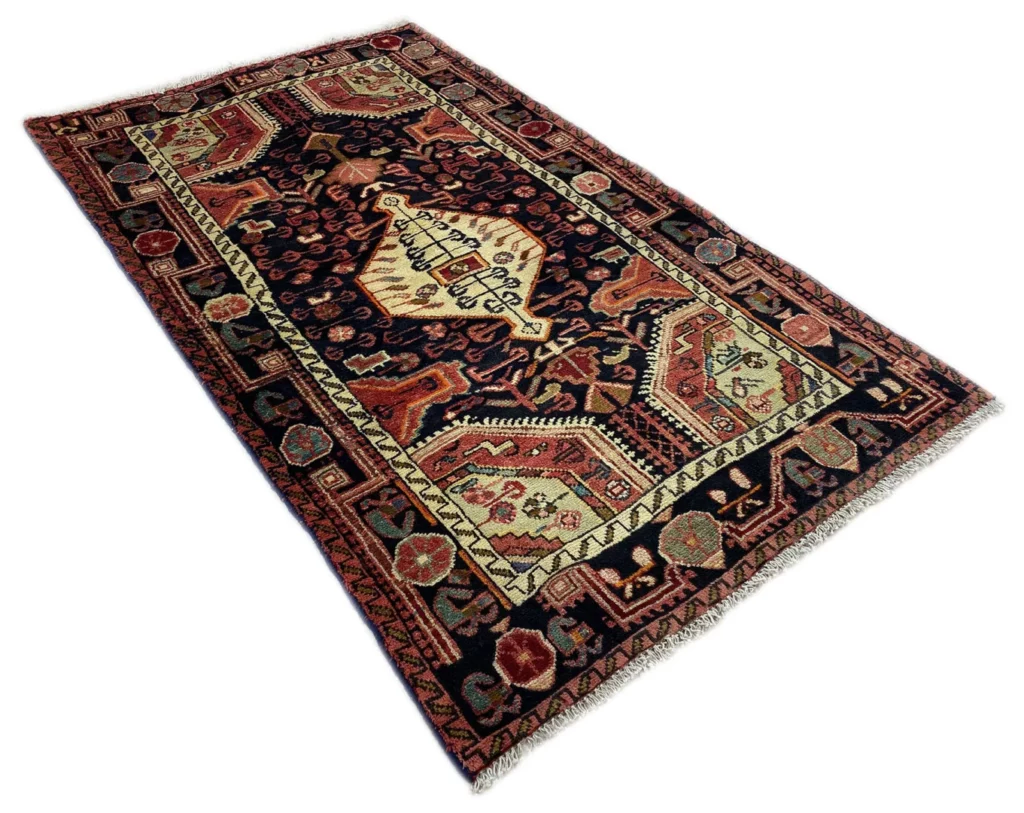 Perserteppich Hamadan 174 x 107 cm Wolle handgeknüpft