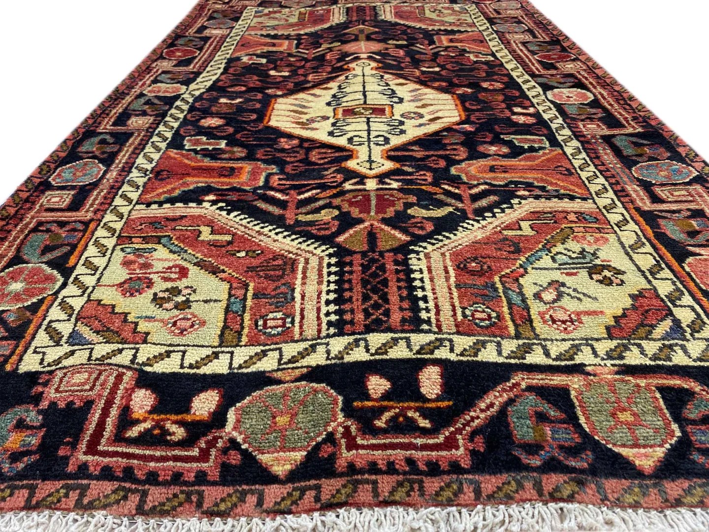 Perserteppich Hamadan 174 x 107 cm Wolle handgeknüpft