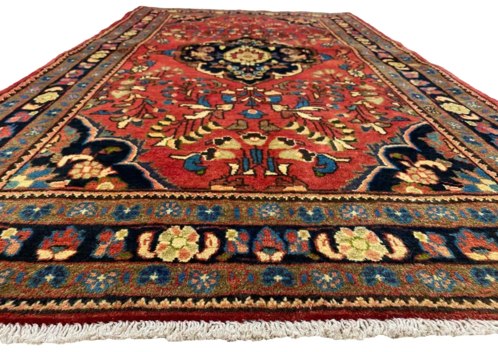 Perserteppich Hamadan 180 x 100 cm Wolle handgeknüpft