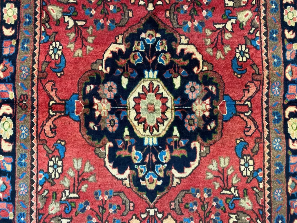 Perserteppich Hamadan 180 x 100 cm Wolle handgeknüpft