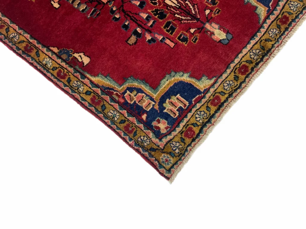 Perserteppich Hamadan 185 x 112 cm Wolle handgeknüpft