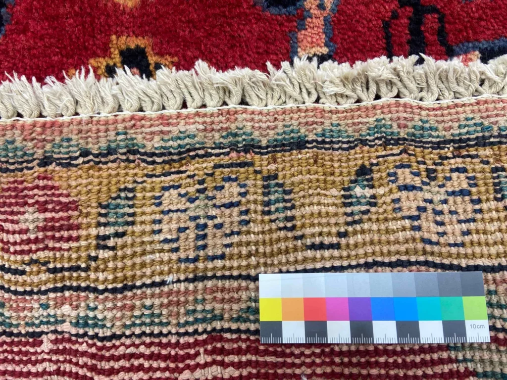 Perserteppich Hamadan 185 x 112 cm Wolle handgeknüpft