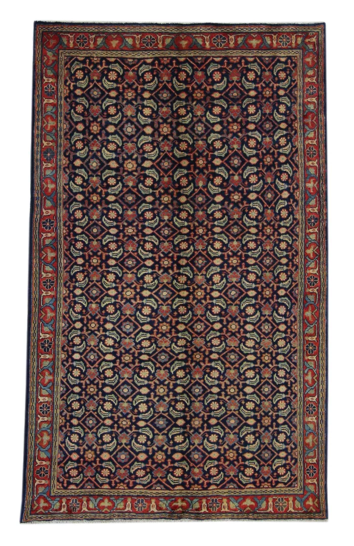 Perserteppich Hamadan 220 x 135 cm Wolle handgeknüpft