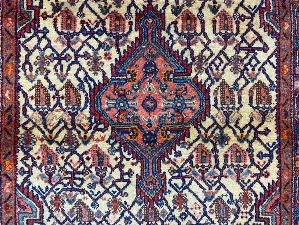 Perserteppich Hamadan 187 x 109 cm Wolle handgeknüpft