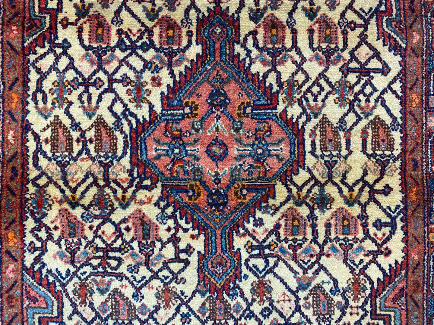 Perserteppich Hamadan 187 x 109 cm Wolle handgeknüpft