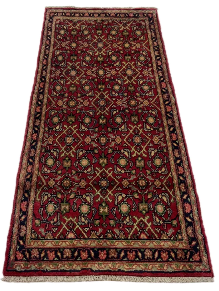 Perserteppich Hamadan 198 x 84 cm Wolle handgeknüpft