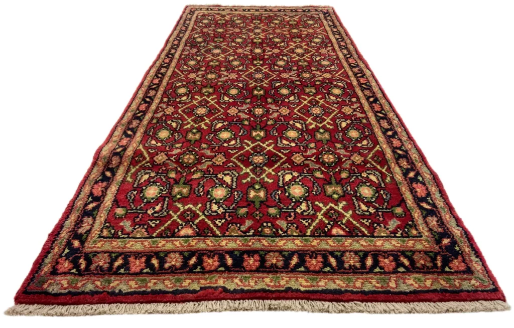 Perserteppich Hamadan 198 x 84 cm Wolle handgeknüpft